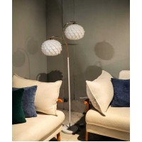 150 x 40 Cm Modern LED Floor Lamp With Natural Feather